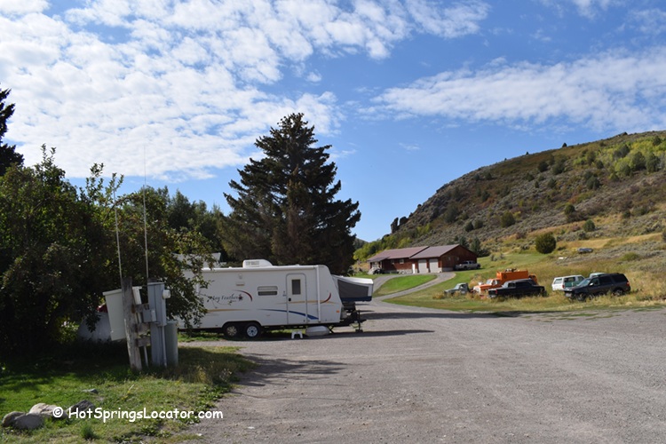 Green Canyon Hot Springs and resort Idaho soaking