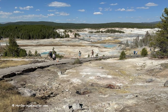 Norris Geyser Basin - Hottest, Most Acidic, and Oldest Thermal Basin in ...