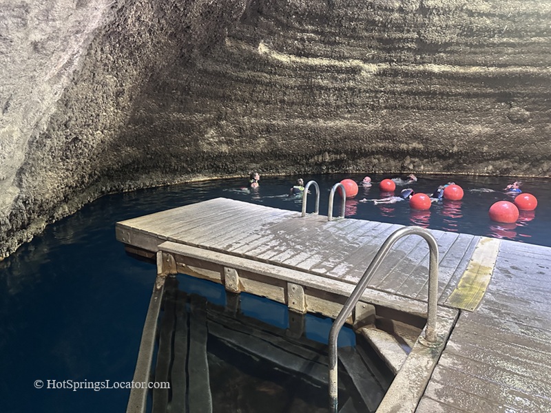 Homestead Crater Hot Springs in Utah